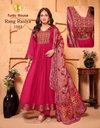 Rang Rasiya By Tunic House Mul Chanderi Anarkali Kurti Set Wholesalers In Surat